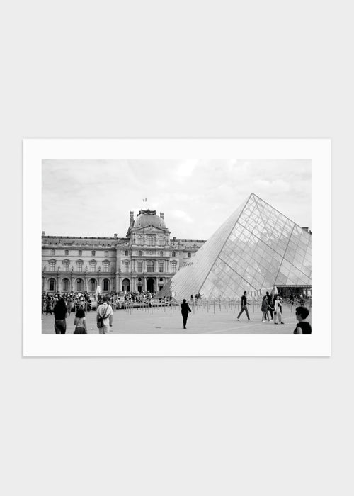 Louvren Paris poster