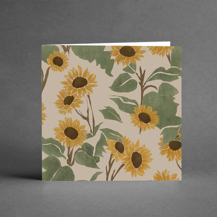 Sunflowers - Gratulationskort