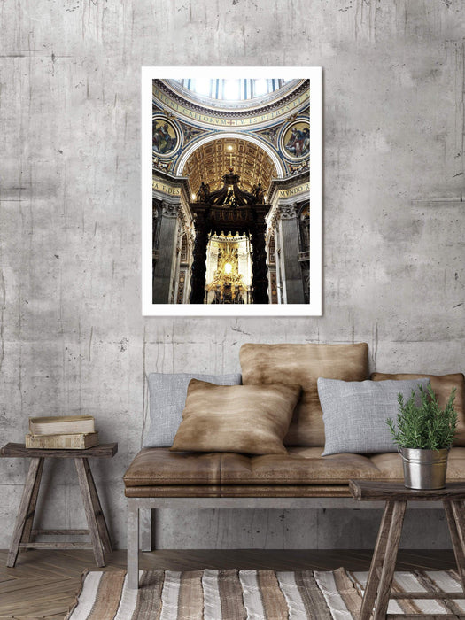 Posters & Prints - ST PETERS BASILICA POSTER